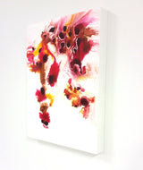 Aspirus - Original Watercolor Painting on Cradle Panel - Abstract Home Decor - Brazen Design Studio